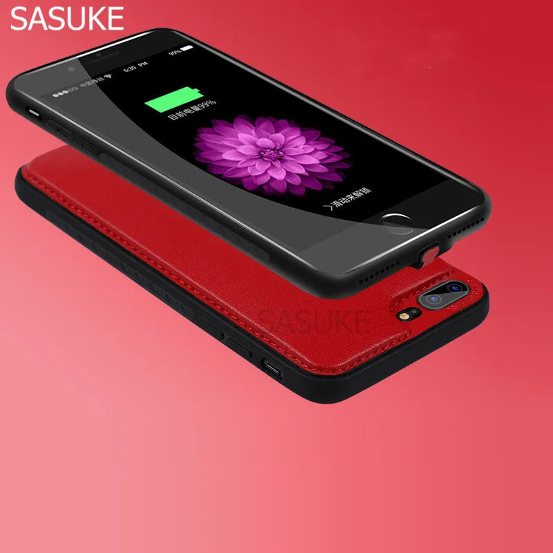 4000 мАч 3600 мАч чехол для зарядки аккумулятора для iPhone 6, 6s, 7, 8 Plus, X, XS, Max, XR, ультра тонкий чехол для банка питания Elk ДЛЯ iPhone X, XS, Max, XR
