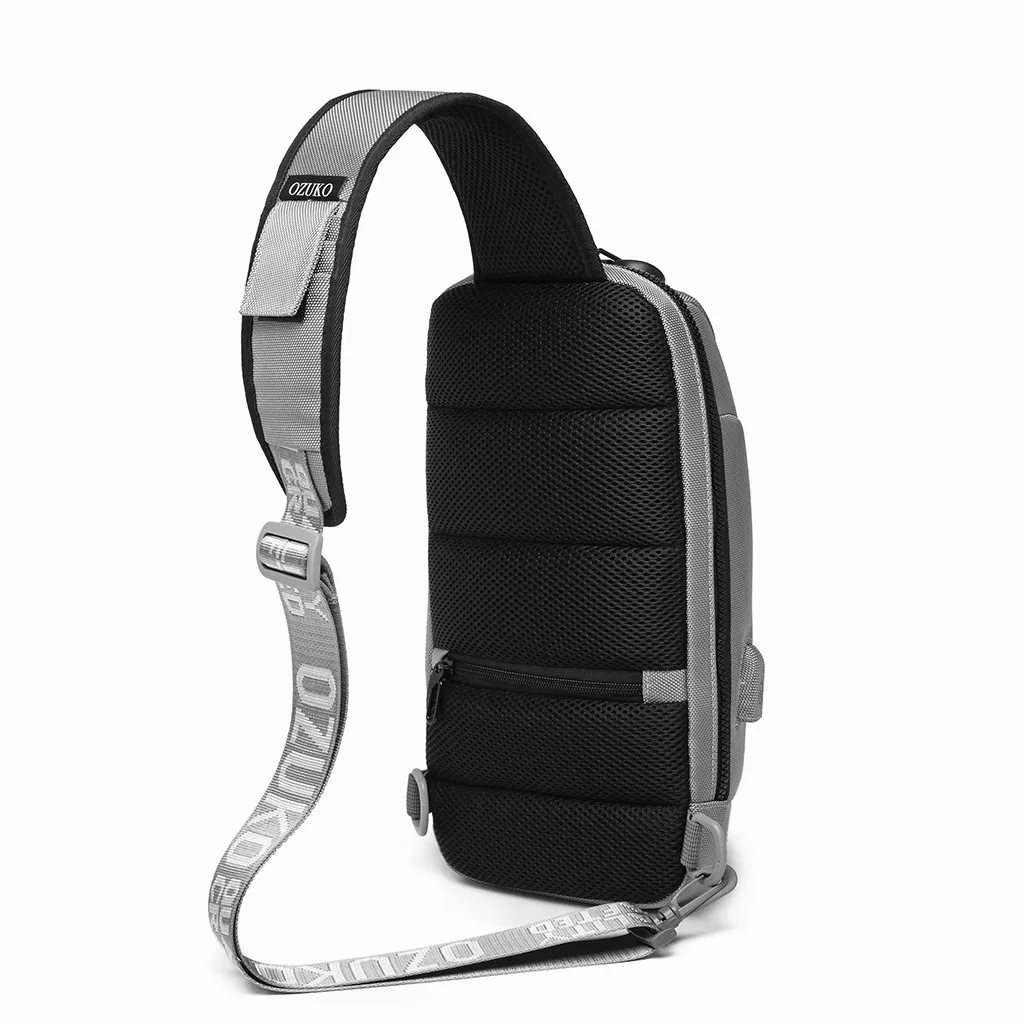 Transer сумка на плечо для мужчин usb зарядка Противоугонная дорожная нагрудная сумка повседневные водонепроницаемые диагональные сумки упаковка корейские сумки для гарнитур