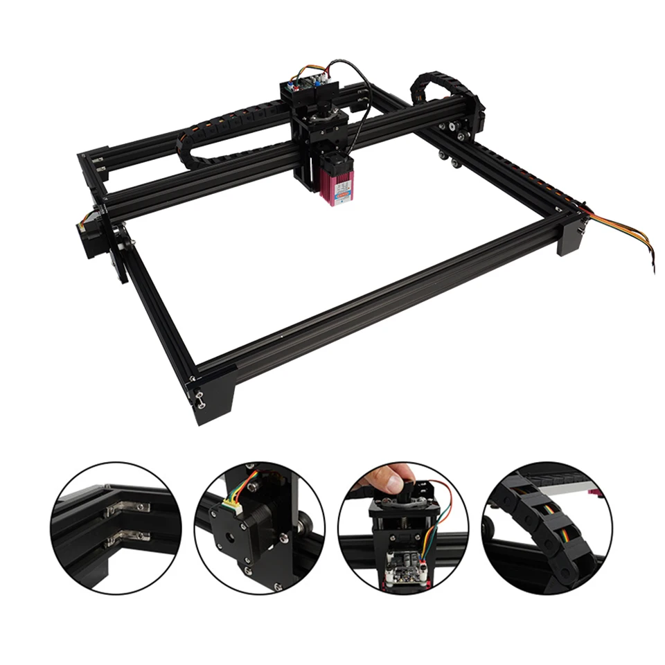 Buy big area 150x150cm cnc 15w laser machine PMW TTL control,7w laser carving machine 5500mw Laser engraver,Laser Engraving Machine