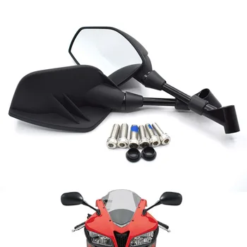 

Universal 8mm 10mm motorcycle rearview mirror black side mirror For HONDA PCX125 PCX150 CBR125R CBR150R F2,F3,F4,F4i F5