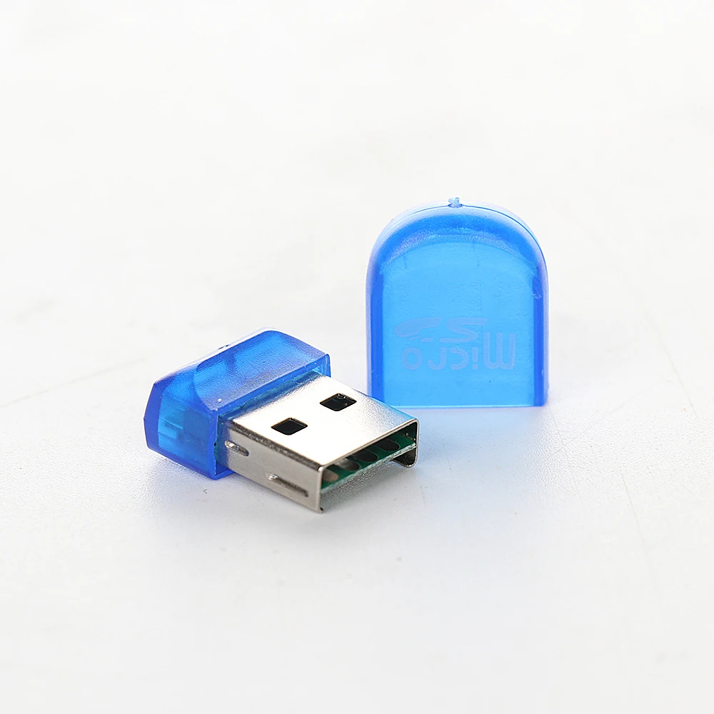 10 шт. MINI USB 2,0 TF Nano Micro SD SDHC SDXC считыватель карт памяти ПИСАТЕЛЬ USB флэш-накопитель считыватели карт памяти VHE53 P40 - Цвет: 1pcs