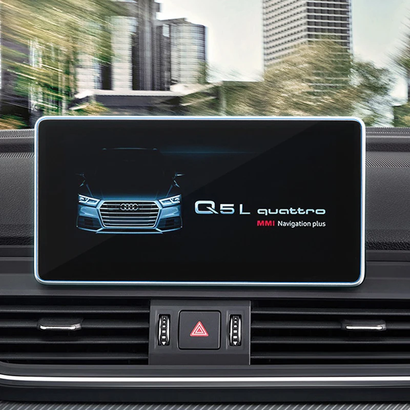 Карманго для Audi Q5 FY, автомобильный Стайлинг, навигационный экран, монитор, HD пленка, защитная крышка, накладка, наклейка, аксессуары для интерьера