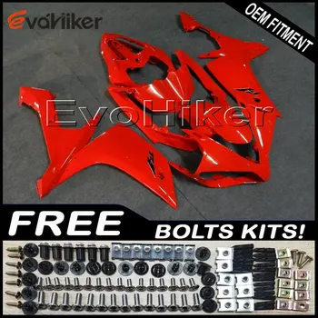 

Custom fairing motorcycle bodywork kit for YZF-R1 2007-2008 ABS motorcycle hull Injection mold red+Gifts
