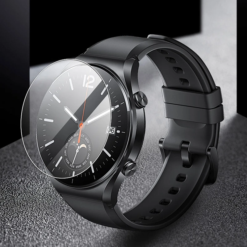 

For Xiaomi Watch S1 Tempered Glass Film Guard Smart Watch Screen Protector Protective Glass Films Accessories