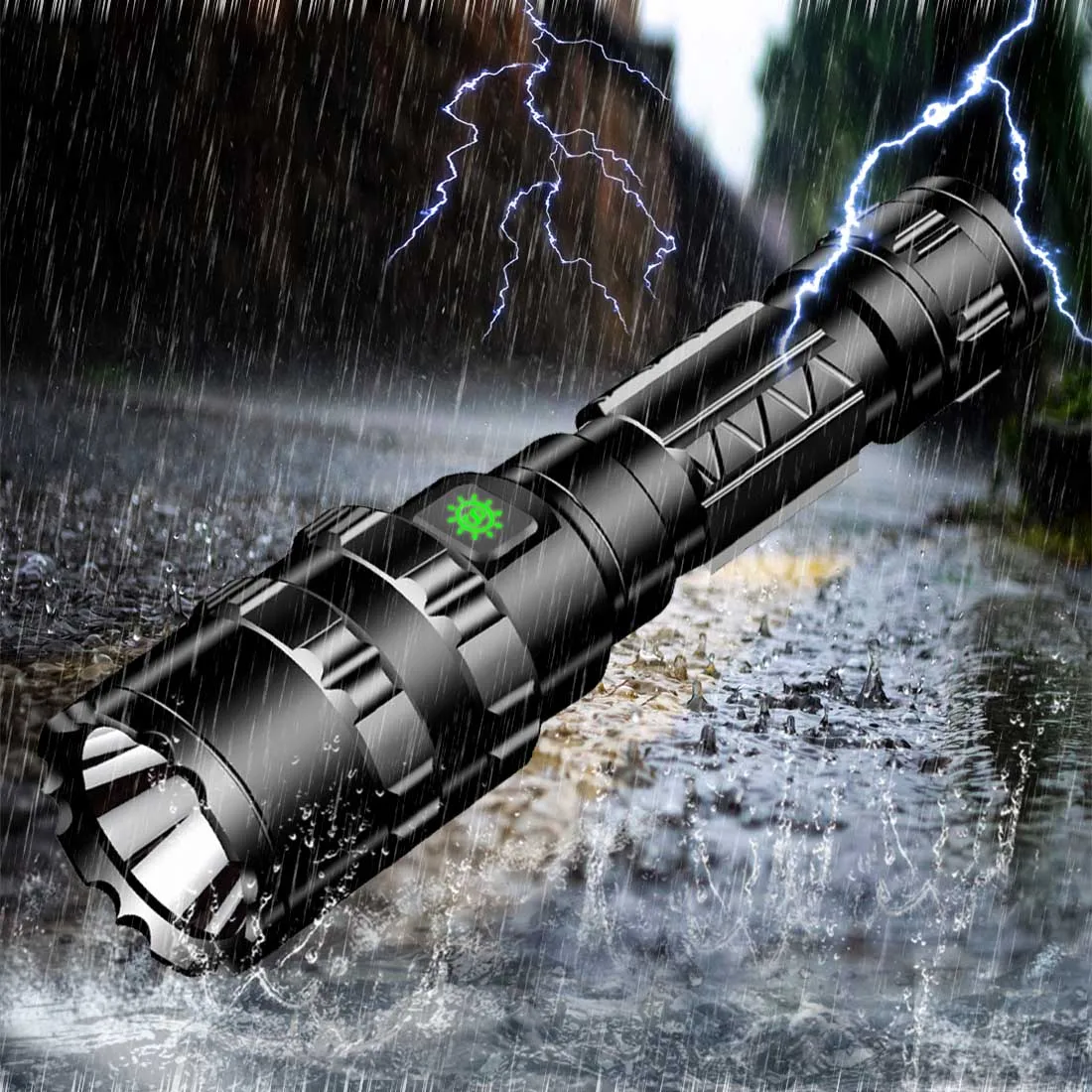 Litwod Z401002 охотничий светодиодный фонарь 65000лм Мощный тактический фонарь Перезаряжаемый 18650 аккумулятор водонепроницаемый Скаут свет