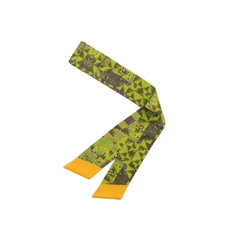 

34" Long Scarf Skinny Head Handbag Handle Ribbon Silk Neck Headbands for Women