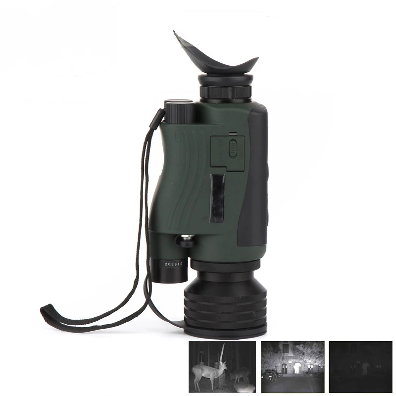 

6-30X HD digital night vision device can be equipped with SD memory card video hunting patrol night infrared monocular telescope