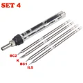 With 4 pcs T12 tip
