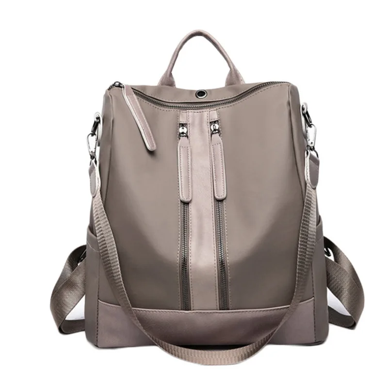 Litthing тканевый Водонепроницаемый модный рюкзак Mochila Mujer дорожный рюкзак сумка на плечо женский рюкзак с защитой от кражи - Цвет: grey(style8)
