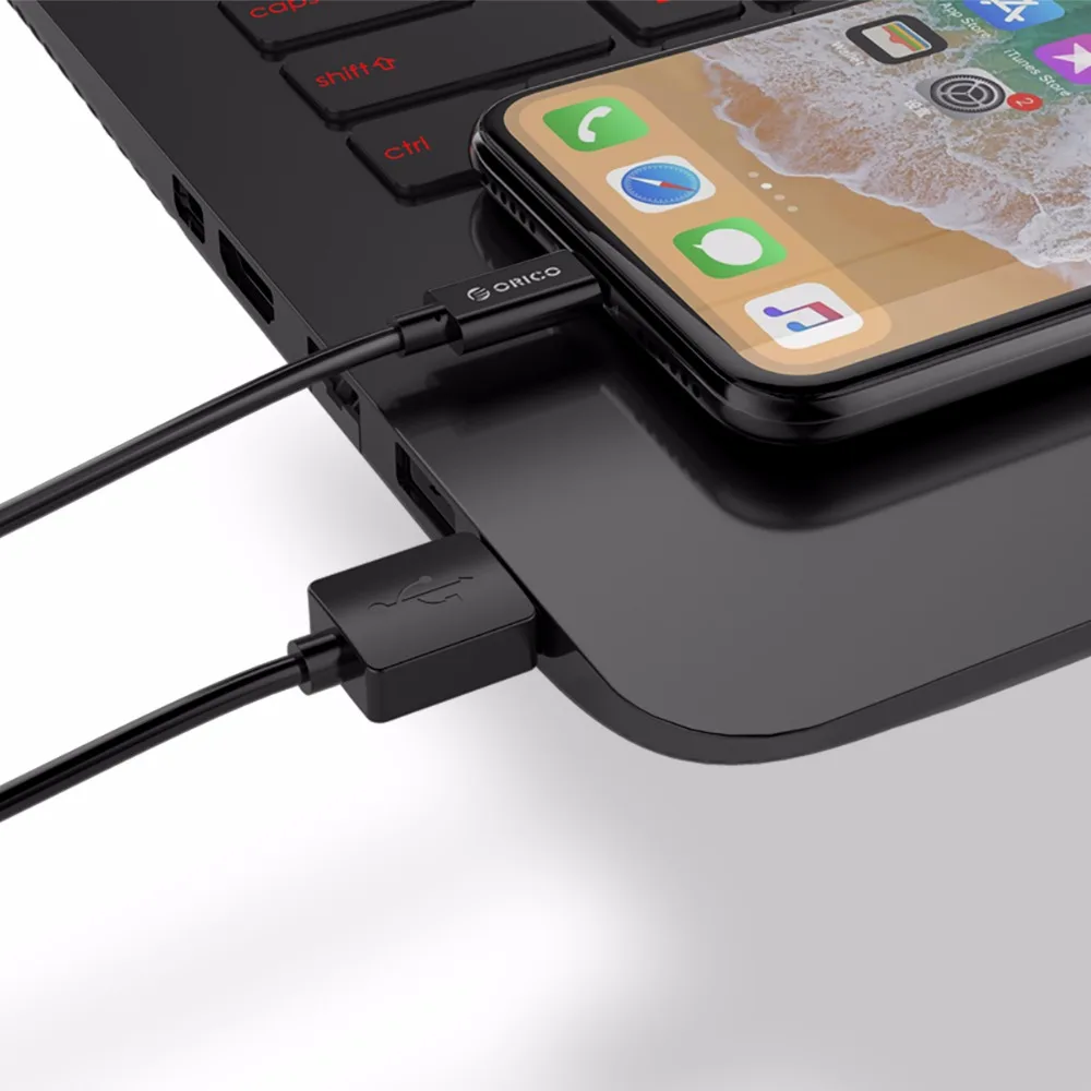 ORICO BTL освещение USB кабель 2A USB кабель для iPhone 8 7 6 5 данных и быстрой зарядки кабель для ipad