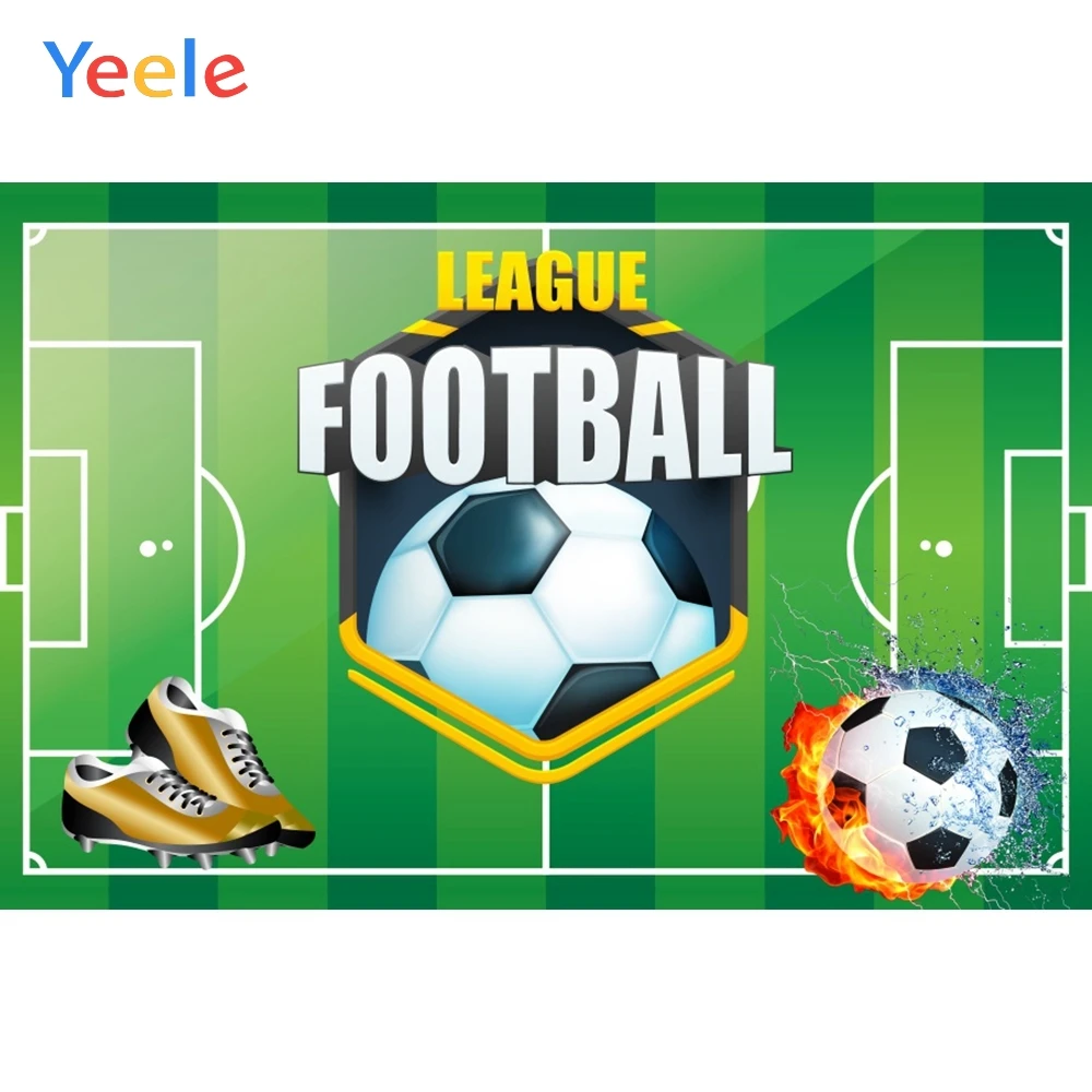 

Yeele NeoBack Custom Champion Cup Football Soccer Field Kid Banner Photobooth Photography Backdrops Backgrounds For Photo Studio