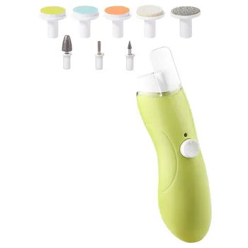 

Baby Nail Trimmer Rechargeable, Safe Electric Nail Clippers for Newborn Infant Toddler Kids Toes and Fingernails (Green)