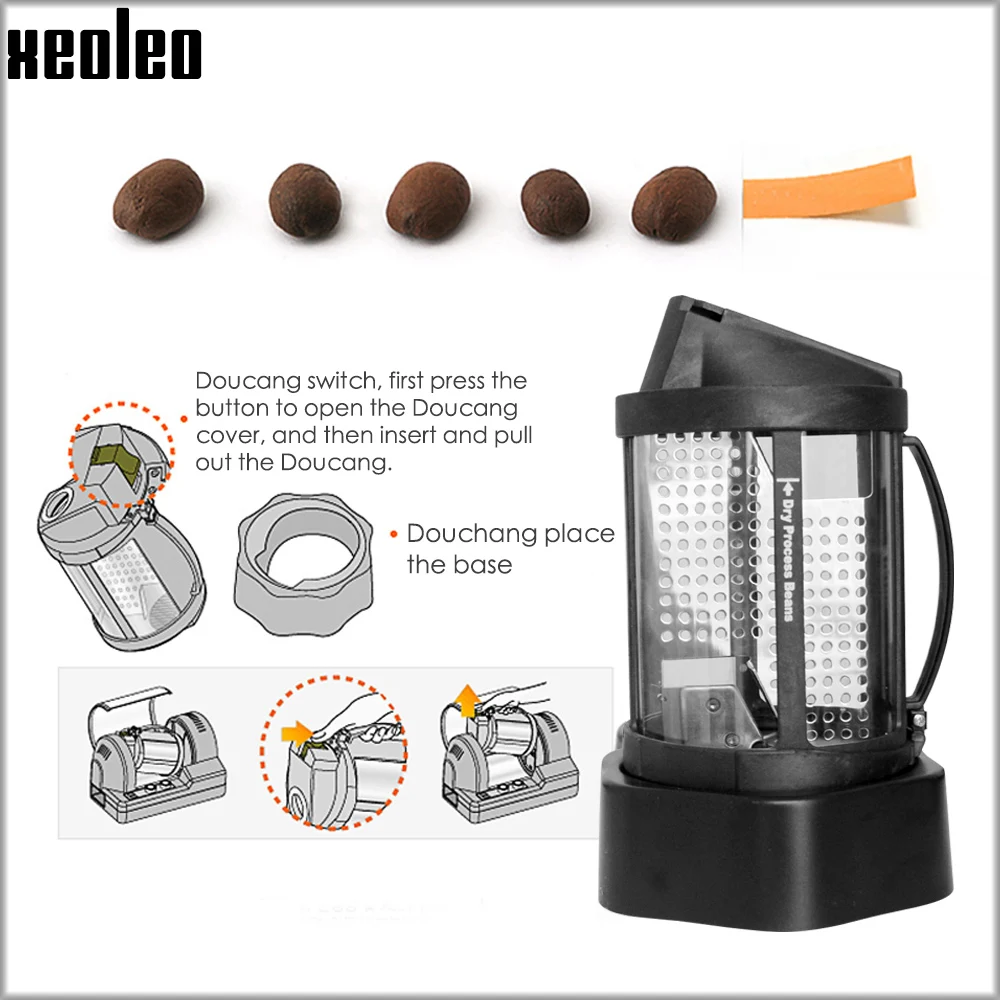 Xeoleo GENECAFE кофейные горелки 1400 Вт/220 В 3D горячий воздух зерна небольшого типа
