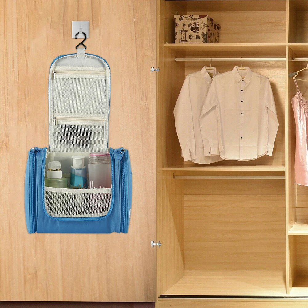 Для женщин косметичка Водонепроницаемый Для мужчин висит макияж сумка-Органайзер для путешествий сумка Для женщин первой необходимости стиральная наборы туалетных принадлежностей Сумки для хранения