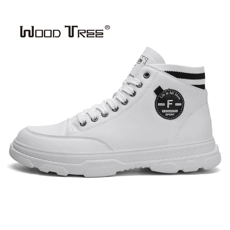 Мужские кожаные водонепроницаемые ботинки Повседневная Теплая обувь кроссовки