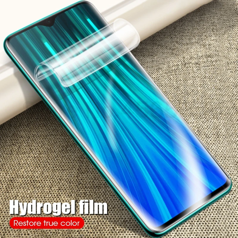 Гидрогелевая пленка для Xiaomi Redmi 8 7 Note Pro Защитное стекло переднего экрана Mi 9 SE Lite