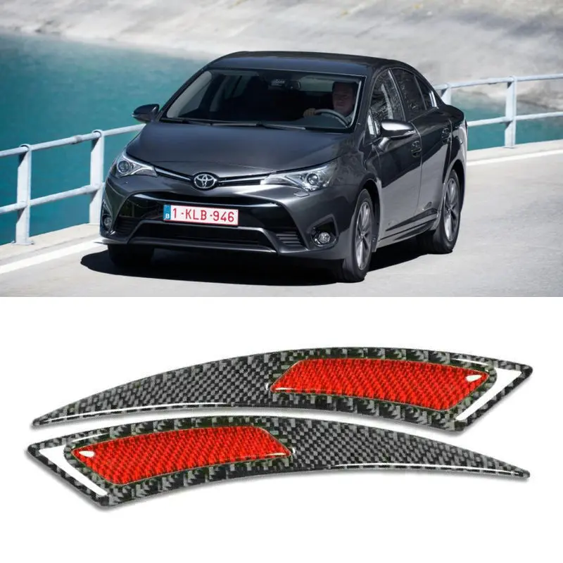 

Наклейка на колесо из углеродного волокна для Toyota corolla avensis rav4 camry auris carina fj cruiser land cruiser Previa Prius