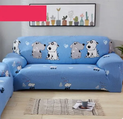 Мультяшные животные, растягивающийся чехол для дивана, все включено, диванная подушка, ткань, универсальный кожаный чехол для дивана, полное покрытие, Европейский - Цвет: F