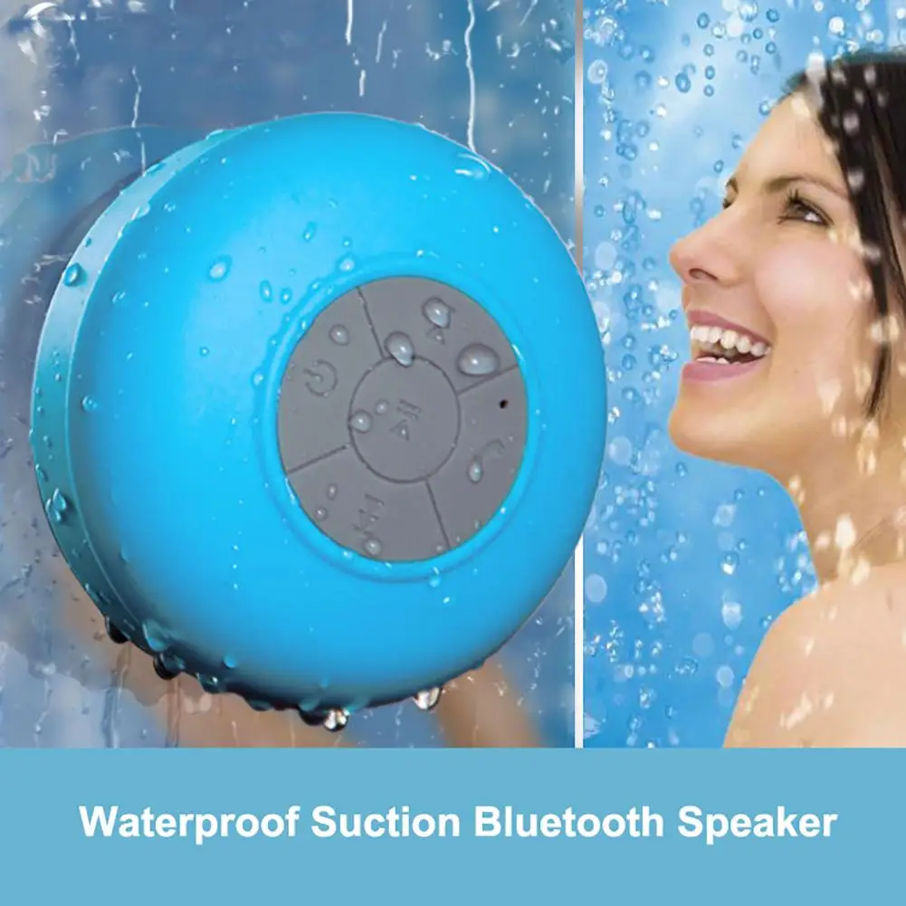 Водонепроницаемый беспроводной Bluetooth микрофон громкой связи всасывающая