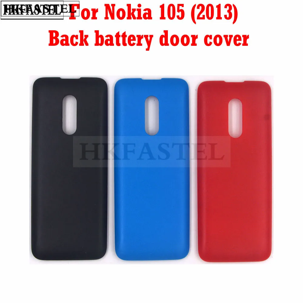 Для Nokia 105 черная/красная/синяя Высококачественная новая стандартная задняя