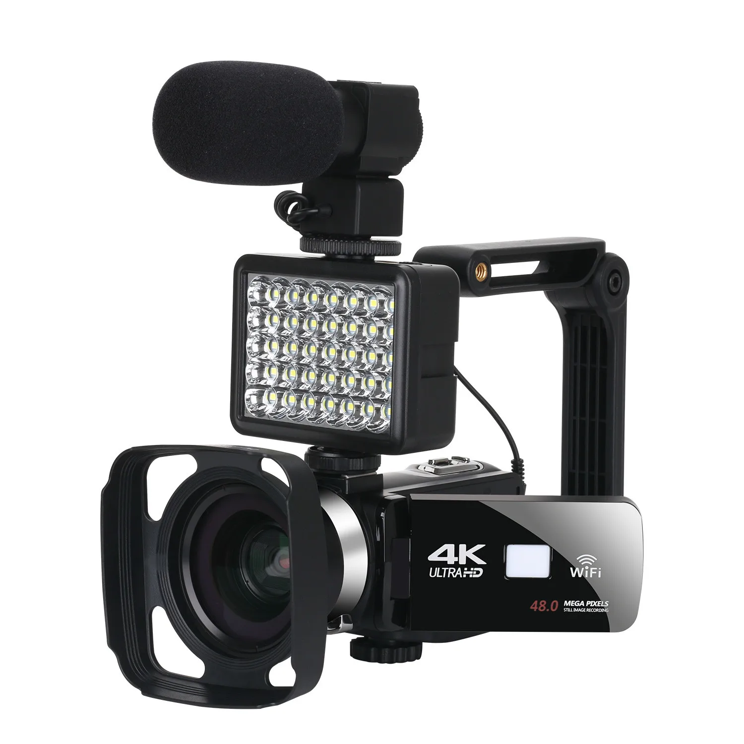 

4K Video camcorder 48MP WIFI Live Streaming Vlogging For Youbute Landscape Touch Screen Night Vision Digital Zoom Camera