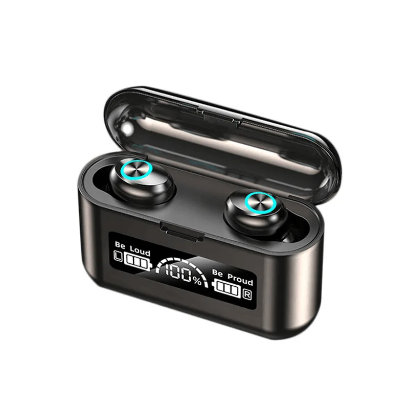 TWS Bluetooth-наушники с зарядным футляром 2000 мА · ч | Электроника