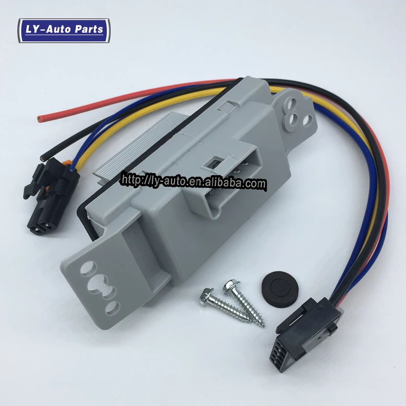 Heater Blower Motor Regulator Resistor Module 89018778 For Chevy Silverado Trailblazer Cadillac Escalade GMC Sierra
