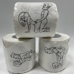 Super Fashion Funny Wc Papier Bulk Rollen Bad Tissue Badkamer Zachte 3 Ply Huishoudelijke Fun Noverlty Papers  wholesale