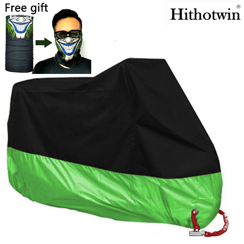 Green 14 цветов, M, L, XL, 2XL, 3XL, 4XL Универсальный Открытый УФ протектор велосипедные аксесуары пыле для самоката Чехлы для мангала Водонепроницаемая Крышка мотоцикла дождевик пальто чехол на мотоцикл скутер Крышка дождя - Цвет: Green