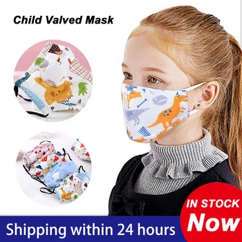 

3Pcs Kids Mask PM2.5 Dustproof Cartoon Filtration Respirator Thicken Breathable Face Masks Disposable Filter For Children Child