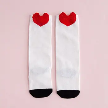 

1 Pair Cute Cartoon Baby Socks Soft Comfortable Cotton Socks Anti-slip Knee Socks Girl Boy Toddlers Thick Warm Winter Socks 0-3Y