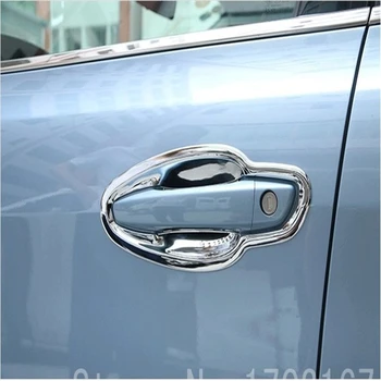 

WELKINRY car auto cover For PEUGEOT 308 II 2013 2014 2015 2016 2017 2018 2019 ABS chrome exterior door cup bowl trim