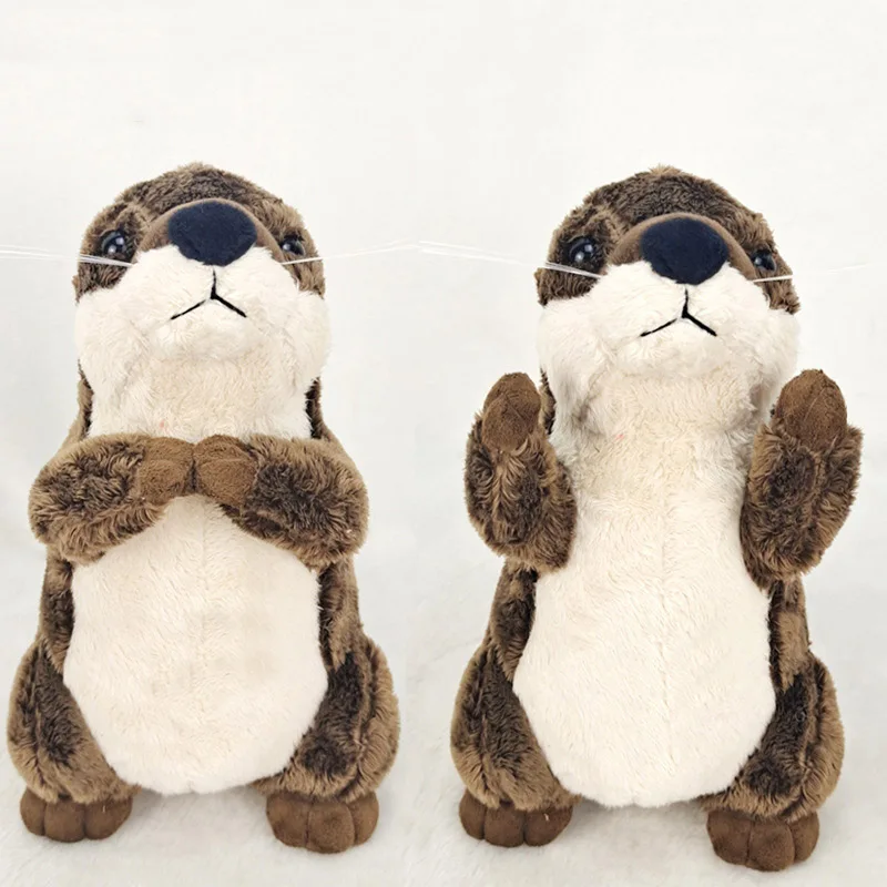 River Otter Fluffy Plush cute & realistic 