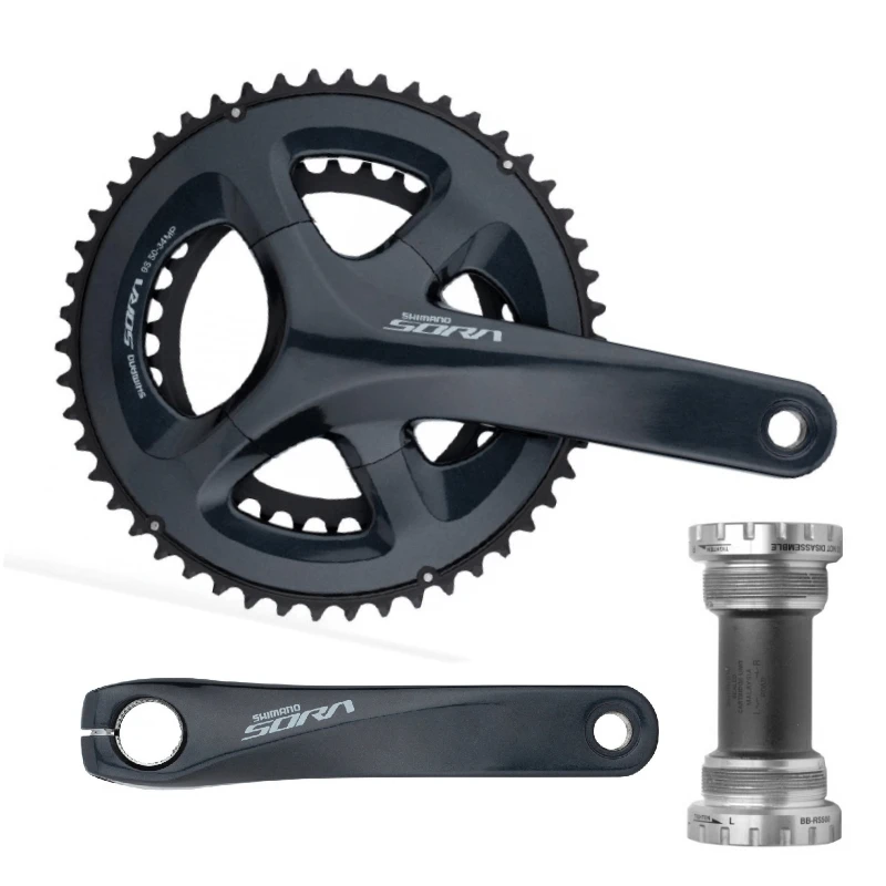Shimano Plateau - Sora - 2x9 Vitesses | Pour Pédalier FC-R3000 - Noir - Foto 6
