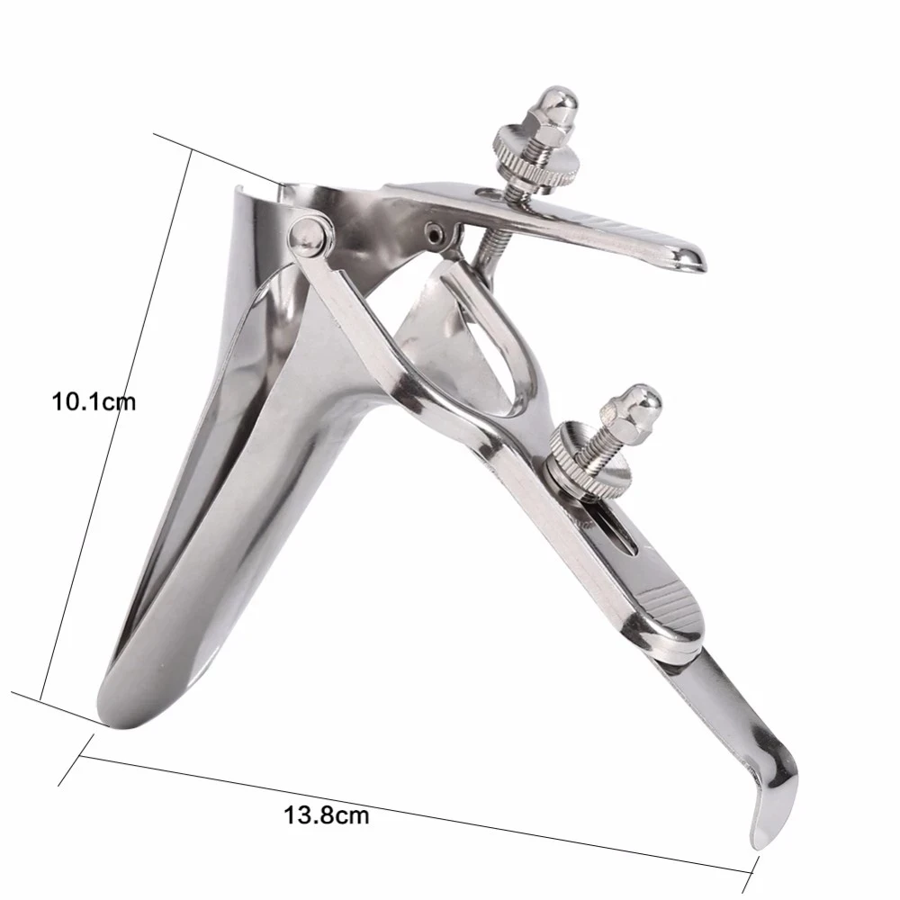 Stainless Steel Vagina Expansion Device Adult Vaginal Dilator Colposcopy Speculum Medical Feminine Hygiene Sex Toys For Women 18