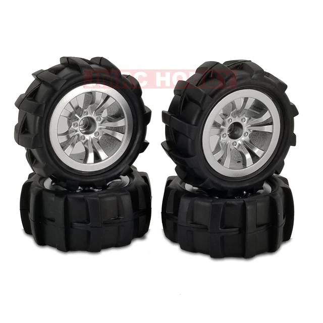 4PCS 1/12 Sand Wheel For 124016/124017/12428 Wltoys RC Buggy Truck Snow Desert Run Paddle Tires 62X98-40 Upgrade Parts