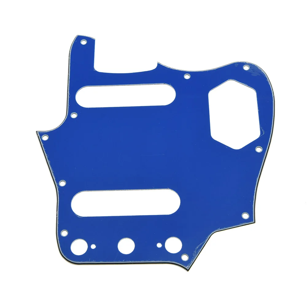 Голубая американская винтажная гитара с 10 отверстиями, крыло, ягуар, аксессуары для гитары