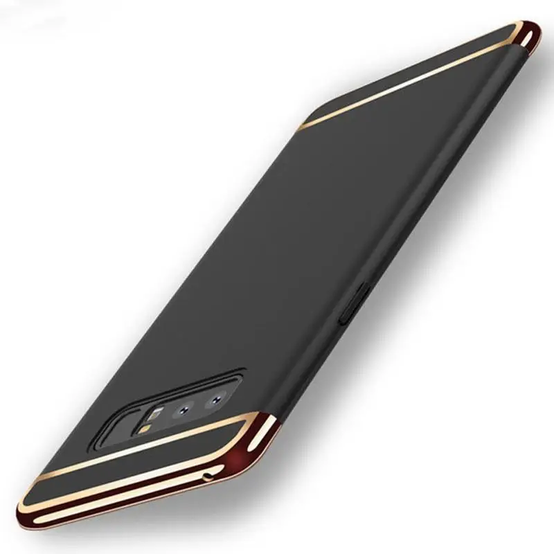 Luxury 3 in 1 Plating Case For Samsung Galaxy M30 M20 M10 S10Plus A50 A50S A70 Note 10 Pro A60 A20S A30 A10S Shockproof PC Cover |