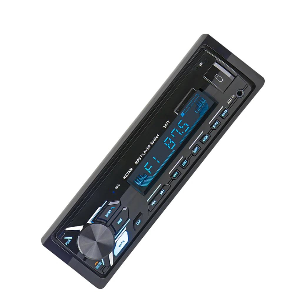Автомобиль Bluetooth Съемная панель Универсальный Автомобильный MP3-плеер красочный дисплей Авто Стерео Аудио плеер громкой связи FM Aux