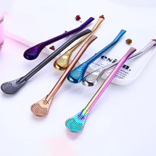 1 шт. креативный фильтр из нержавеющей стали для питьевой соломы ручной работы Yerba mate бомбилья из тыквы для чая моющиеся практичные чайные инструменты