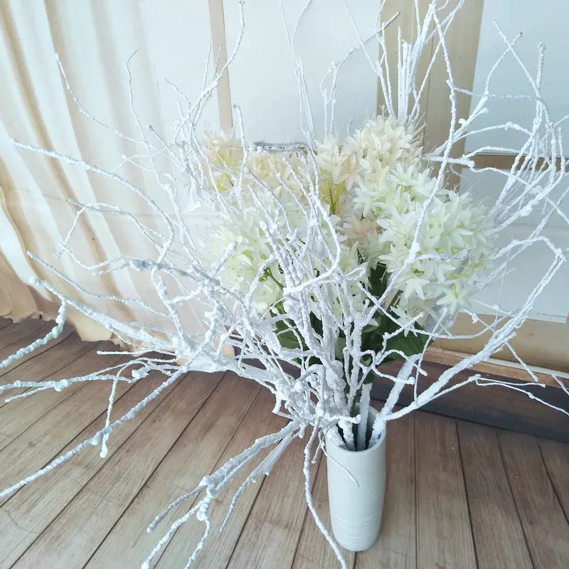 2pcs 100cm White Big Tree Branch Plants Artificial Coral Branches For