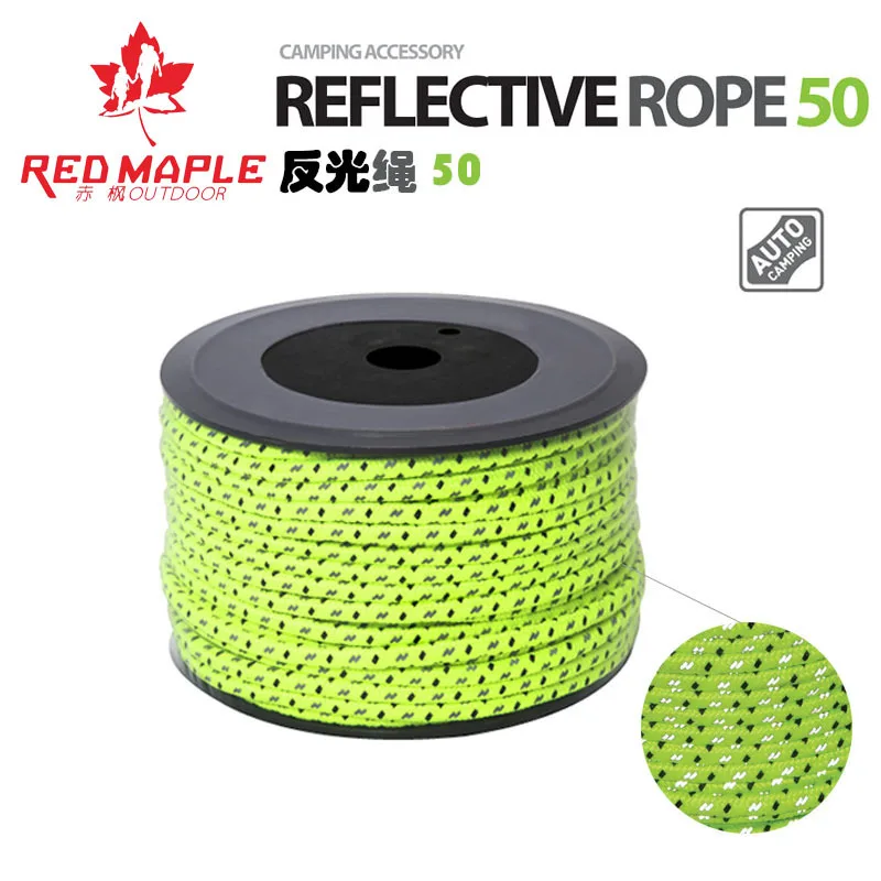 

Rough High Quality Camping Reflective Lanyard Safety Lanyard Tent Rope Awning Lanyard Fishing Wind Proof Rope Clothes Drying Lan