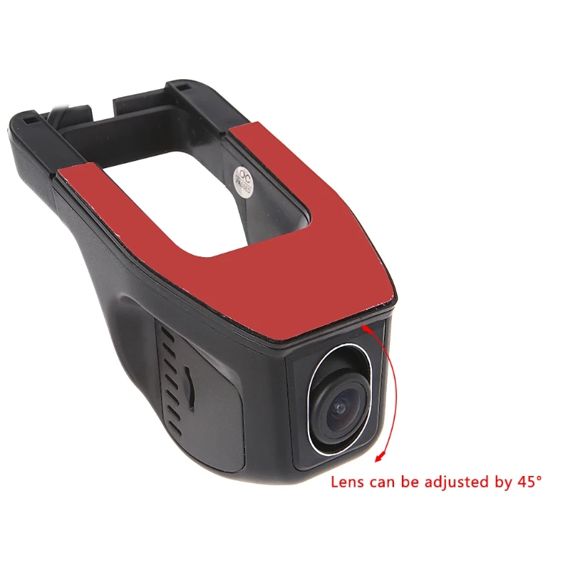 Full HD 1080P WIFI Car DVR Dash Cam Night Vision Car Camera Decor 170 Degree 