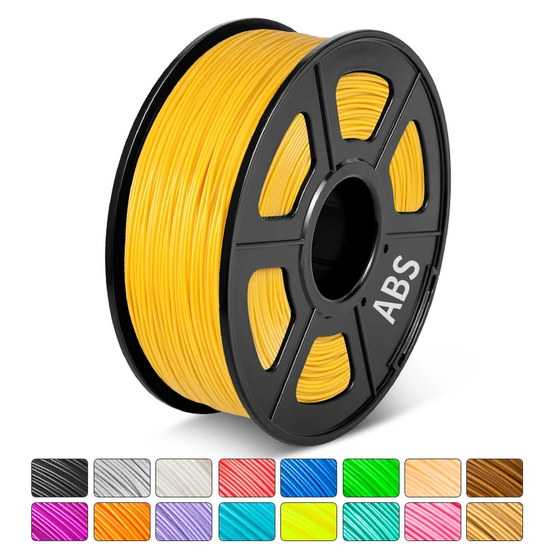 ABS  3D Printer Filament 1KG 1.75MM Children Creative Model Material Non Toxic Tolerance +/-0.02 Electroplating BELIVEER filament polycarbonate 3D Printing Materials