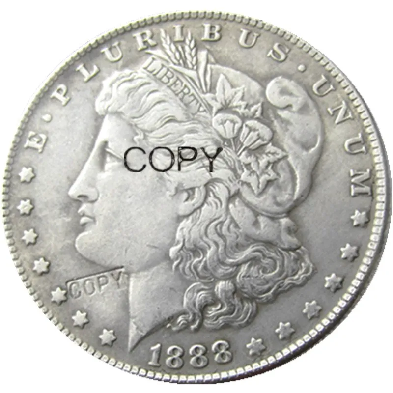 

US Coins 1888--P-O-S Morgan Dollar Silver Plated Copy Coins