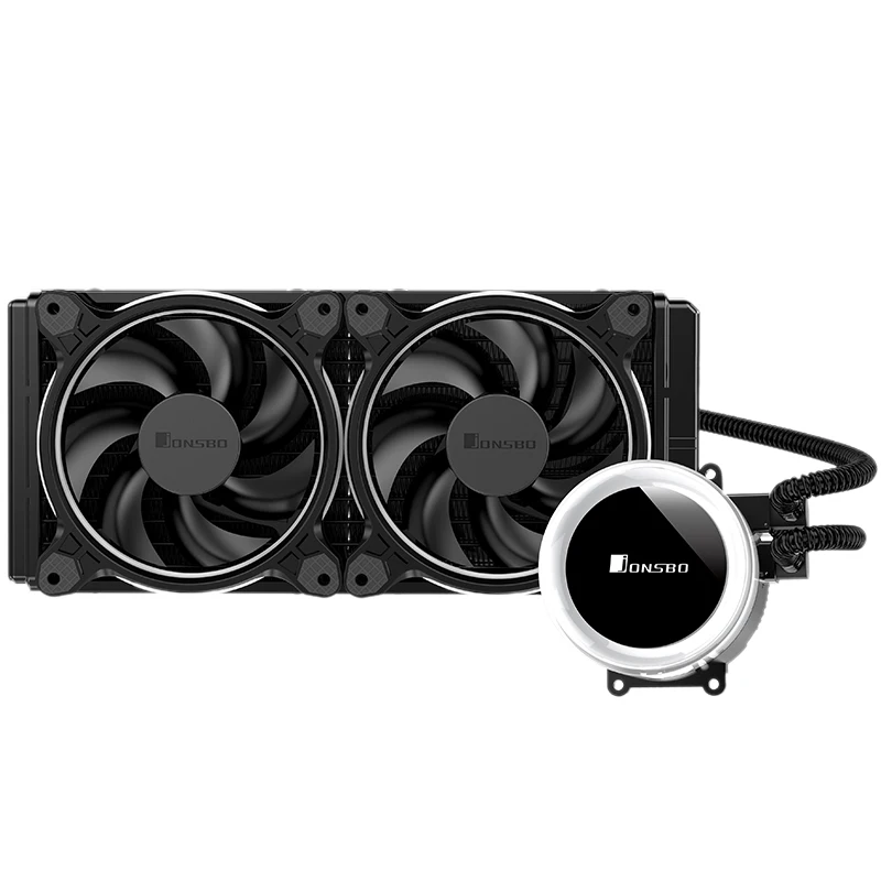 Jonsbo Tw2-240 601 Pc Cpu водяное охлаждение 4Pin Pwm интегрированный кулер водяного охлаждения для Lga 775/115X Intel Amd Ryzen Apu компьютера