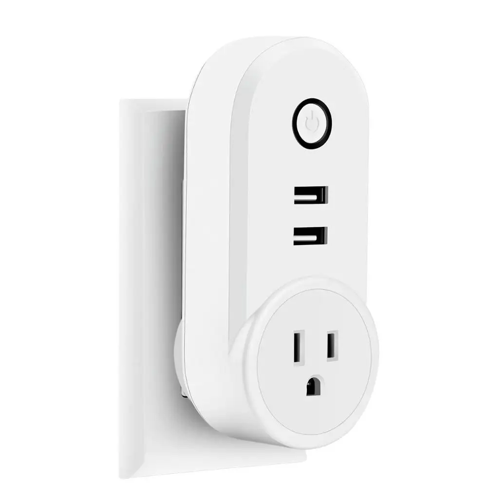Смарт розетка Беспроводная с поддержкой Wi Fi и Alexa Echo|Электрические розетки| |