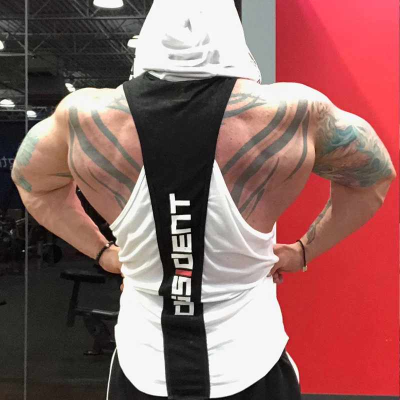 

2022 Summer Bodybuilding Tank Top undershirt Mens Gyms Clothing Fitness Mens Sleeveless Vests Cotton Singlets Sport vest men