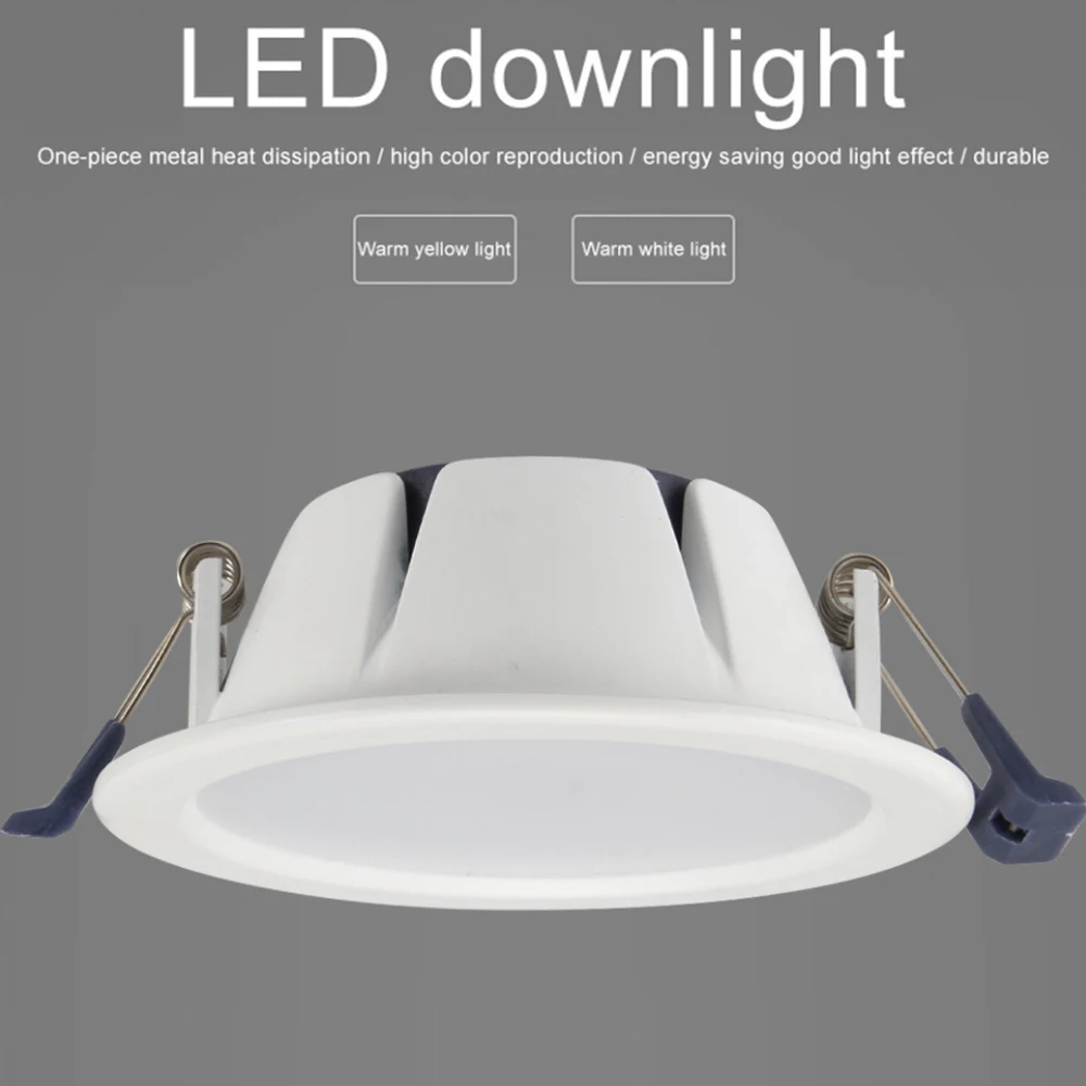 AC85-265V Wifi 스마트 천장 통 10W RGBW Tmall Genie downlight와 호환 Alexa Google 홈과 함께 작동