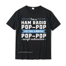 Ham Radio Operator śmieszne radioaktywne Radio dla amatorów koszulka męska Top koszulki 3D drukowane Hip Hop bawełna T Shirt Casual dla mężczyzn tanie i dobre opinie CINESSD Na zakupy SHORT CN (pochodzenie) COTTON CASHMERE Wełniana Stretch Spandex Mikrofibra SILK POLIESTER Z włókna bambusowego